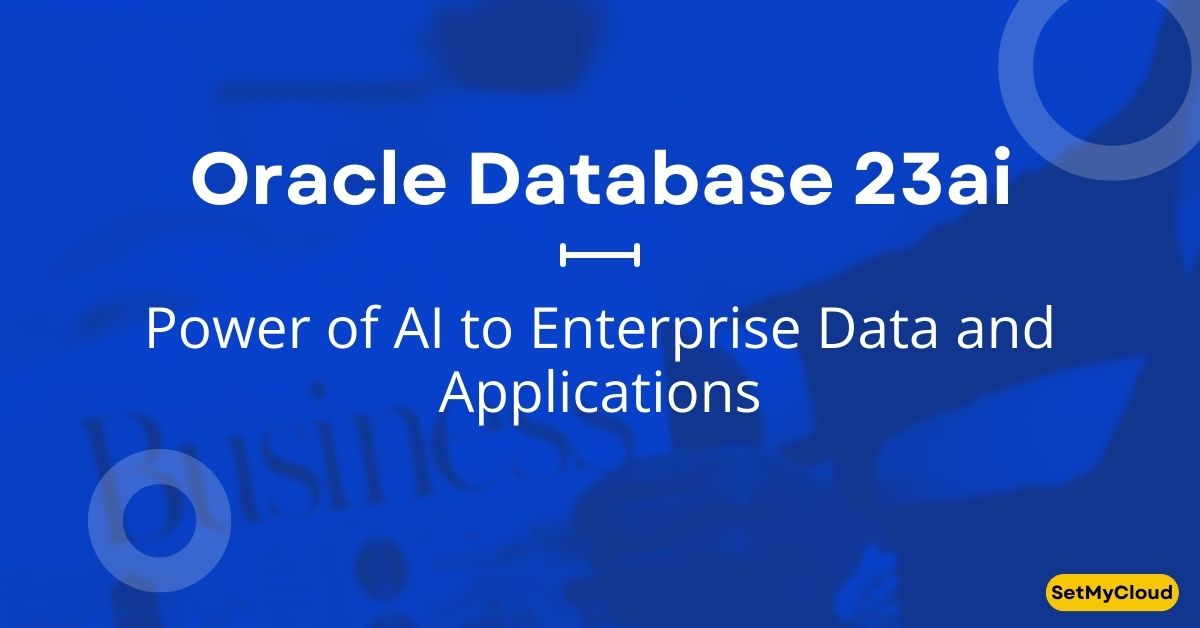 Oracle Database 23ai