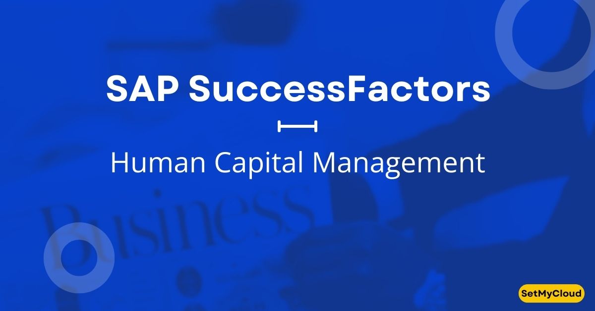 SAP SuccessFactors