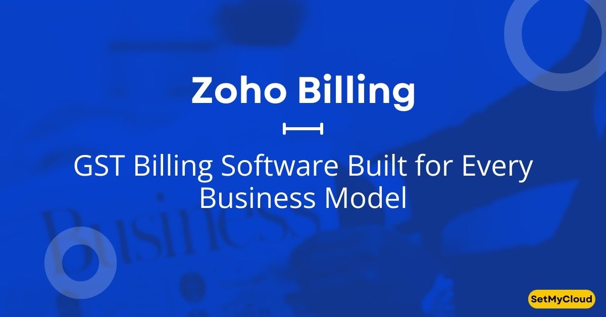 Zoho Billing