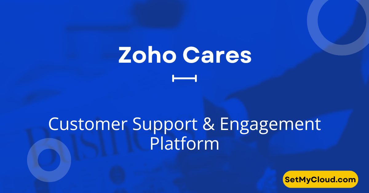 Zoho Cares