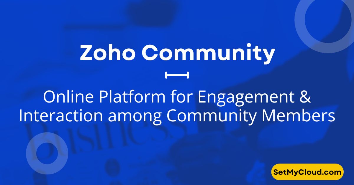 Zoho Community