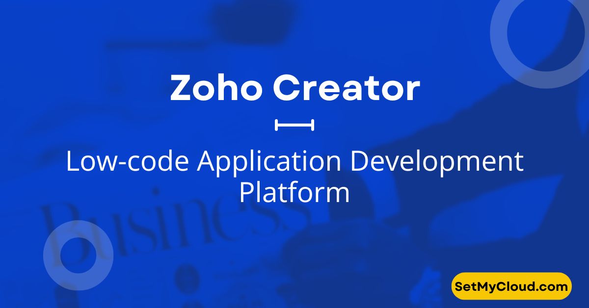 Zoho Creator