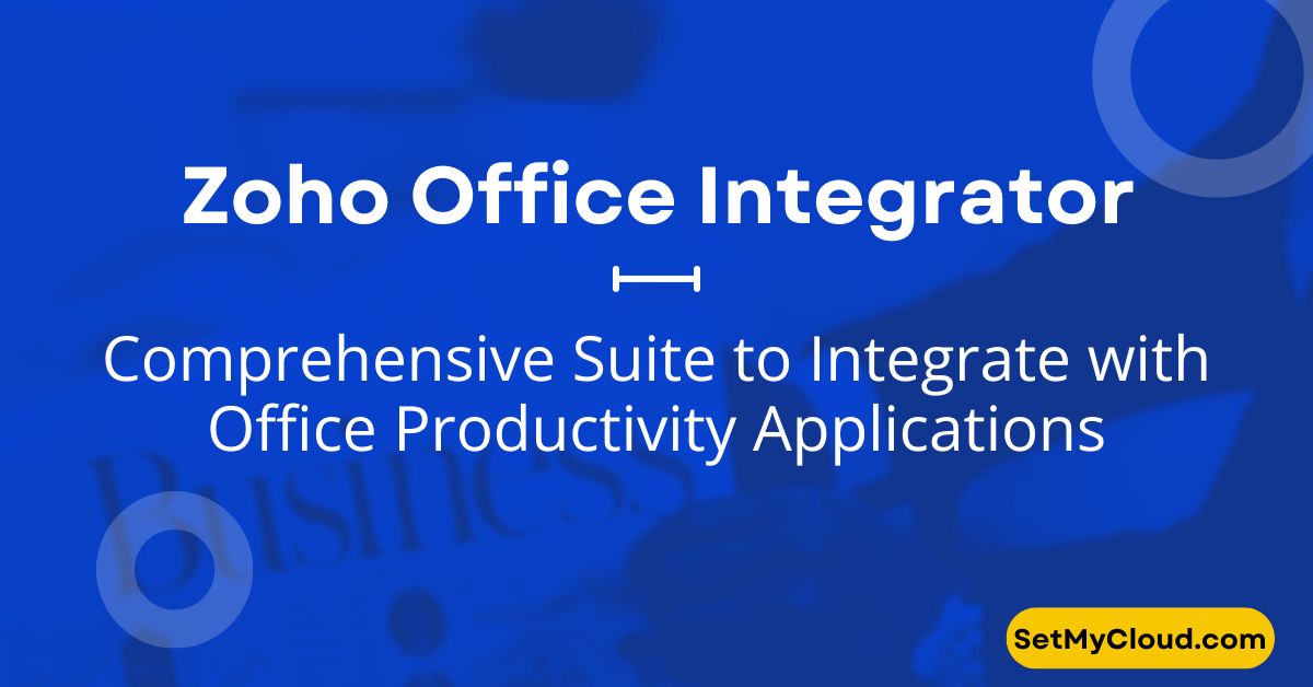 Zoho Office Integrator