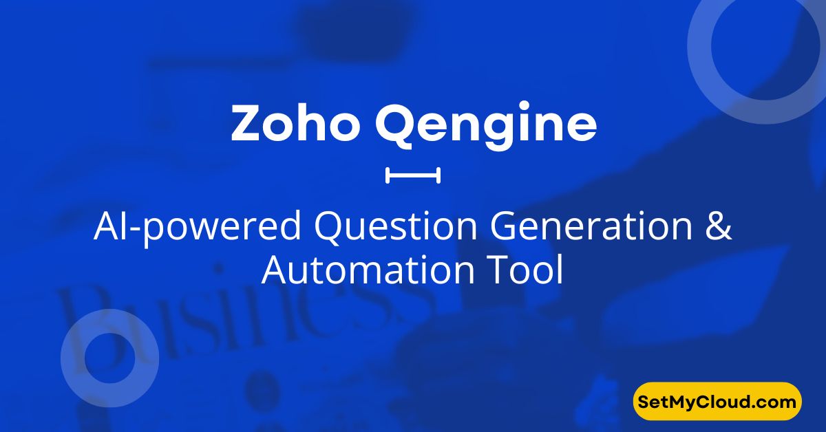 Zoho Qengine