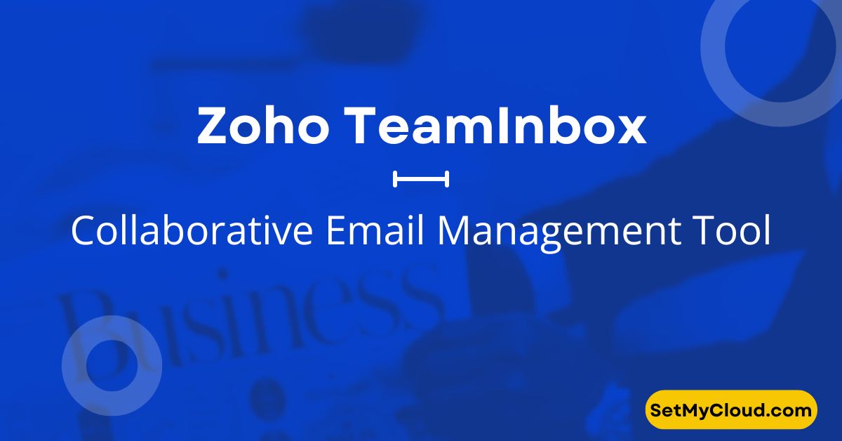 Zoho TeamInbox