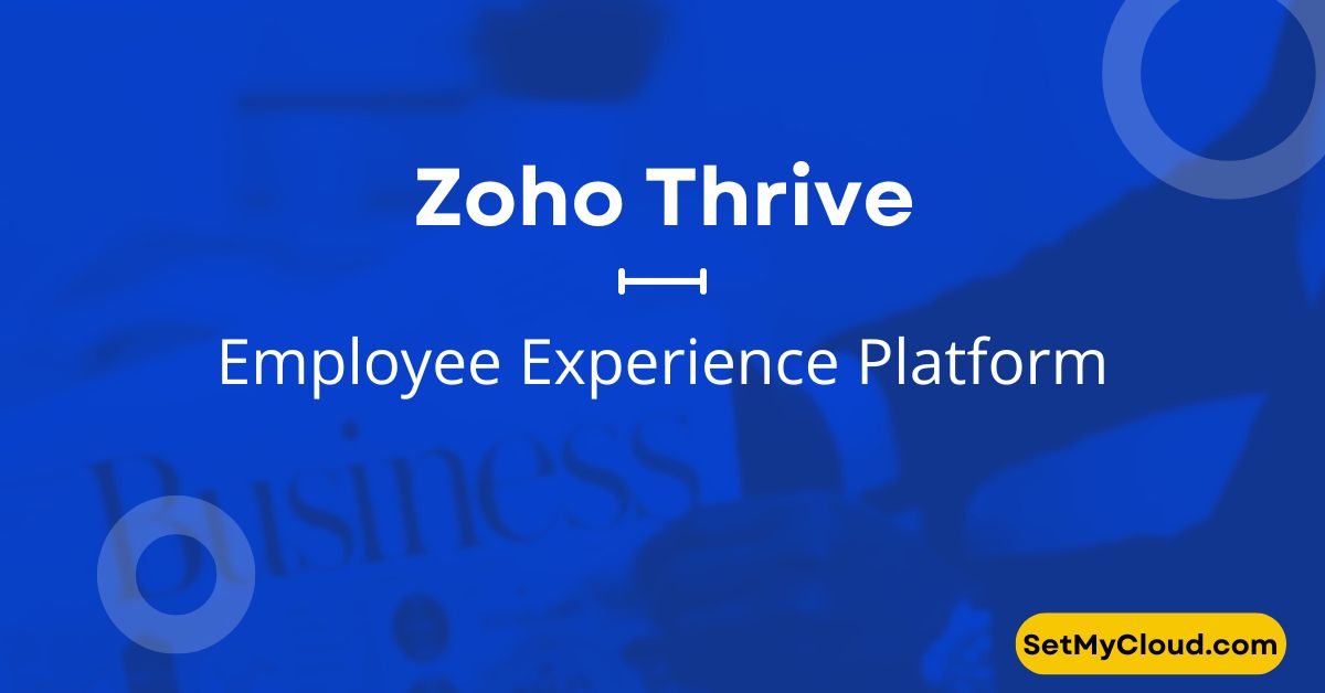 Zoho Thrive